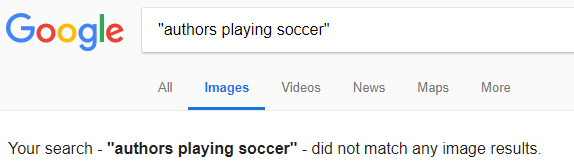 authors playing soccer